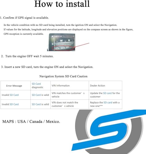 2025 Updated Navigation GPS SD Card Compatible with CX5 (2024-2025),CX90 (2024-2025),CX30/ 3 (2024),Maps US Mexico Canada