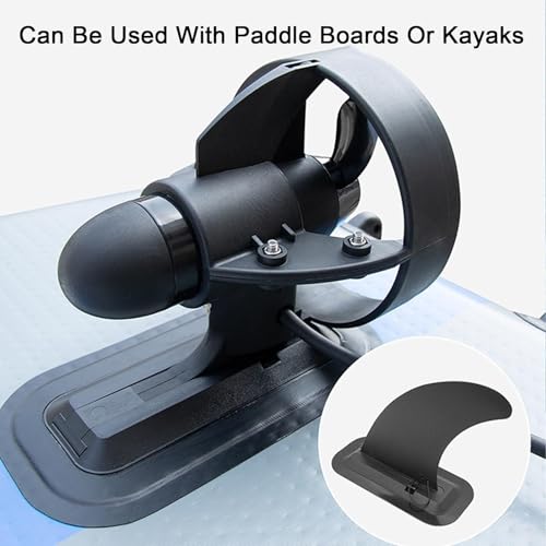 DJCDDM Electric Motorized Fin Surfboard, Underwater Thruster Electric Surfboard, Surfboard Electric Motorized Fin, with On...