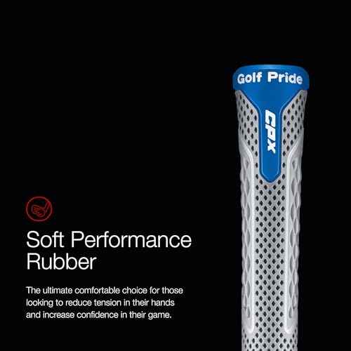 Golf Pride CPX Golf Club Grip - Quilted Texture Grip & Soft, Tacky Feel for Comfort & Control - Less Tension & More Power with Plus4 Technology