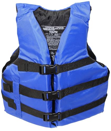 Life Jacket Paddle Vest with Leg Strap; Coast Guard Approved Type III PFD Flotation Device; Jet ski, Wakeboard, Hardshell ...