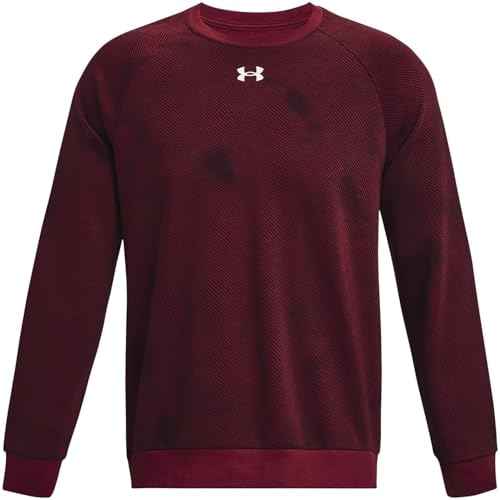 Under Armour mens Rival Fleece Printed Crew