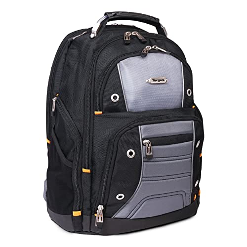 Targus Drifter II Laptop Backpack, Black/Gray – Backpack for Men for Business and Travel, Durable Water-Resistant Materia...