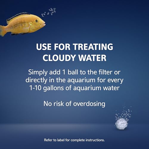 Aqueon AquaPacs Water Clarifier, for Freshwater Aquariums, 4 Pack