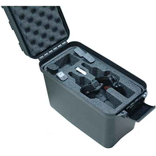 Case Club 2 Revolver/Pistol Pre-Cut Top Loader Case with Silica Gel to Help Prevent Gun Rust