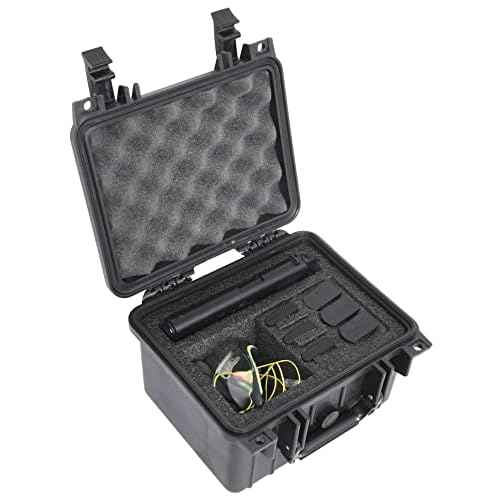 Case Club 1 Pistol & Accessory Pre-Cut Waterproof Case with & Silica Gel to Help Prevent Gun Rust