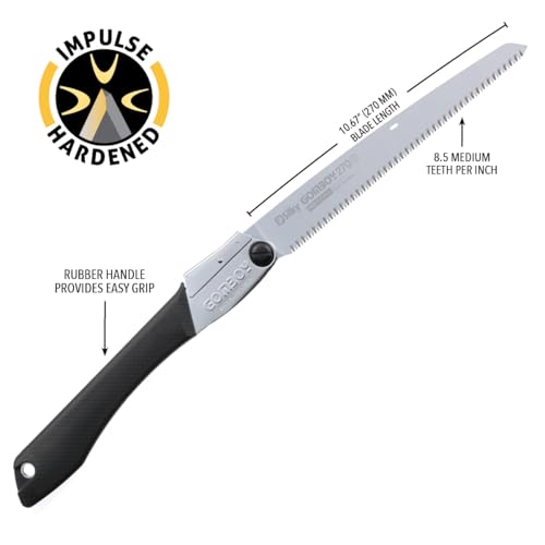 Silky GomBoy Professional Folding Saw 270mm Medium Teeth (121-27)
