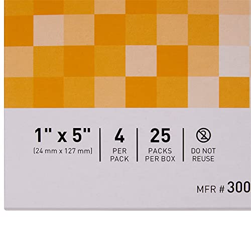 McKesson Skin Closure Strips, Sterile, Non-Reinforced, 1 in x 5 in, 25 Count