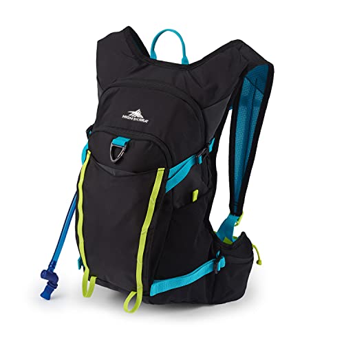 High Sierra Hydrahike 2.0 Hydration Backpack with 2L Water Bladder for Running, Hiking, Camping, or Cycling