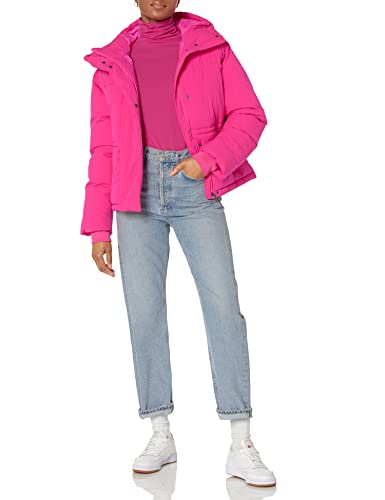 Amazon Essentials Women's Short Waisted Puffer Jacket (Available in Plus Size)