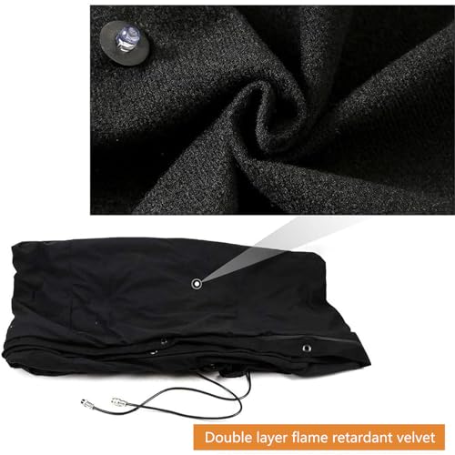 JJENXYYDS LED Starry Sky Backdrop,LED Velvet Starry Sky Cloth Background,Folding LED Stage Star Backdrop Star Light Curtai...