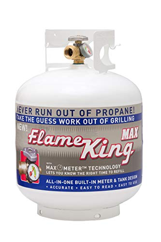 Flame King 20 lb Propane Tank Cylinder Bundle with Cover