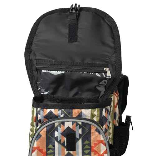 Weaver Leather Trail Gear Pommel Bag 15501, Trek West Pattern