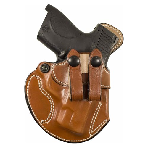 DeSantis Cozy Partner IWB Holster - Holster IWB, Conceal Carry Pistol Holster, Concealed Gun Holster for Men & Women, Compact, Adjustable Leather Holster