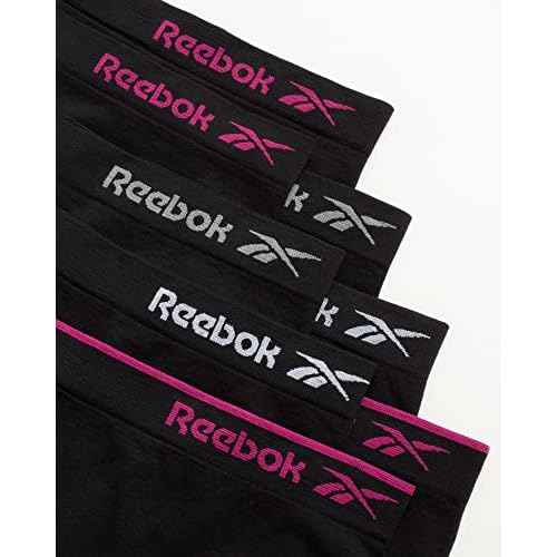 Reebok Girls Bike Shorts - 8 Pack Stretch Performance Dance Cartwheel Shorts for Girls - Seamless Underwear Shorties (6-16)