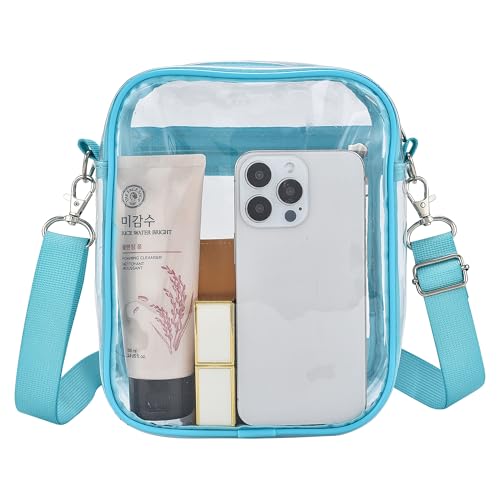 Clear Bag for Stadium Events Small Mini Clear Purse Bag for Stadium Concerts Sports Events Festivals