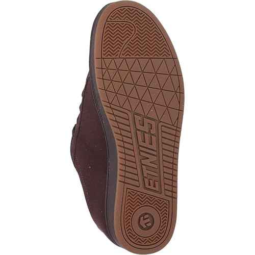 Etnies Kingpin Men's Skateboarding Shoe Classic Puffy Sustainable, Comfortable & Durable Footwear with Die-Cut EVA Insole - Brown/Black/Tan - 7