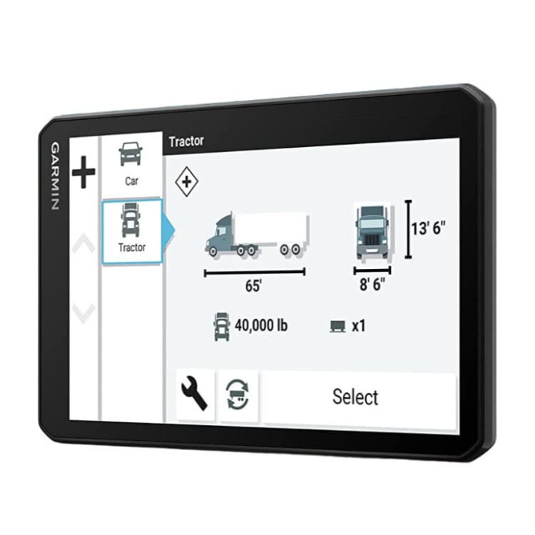 Garmin dēzlCam™ OTR710, Large, Easy-to-Read 7” GPS Truck Navigator, Built-in Dash Cam, Automatic Incident Detection, Custo...
