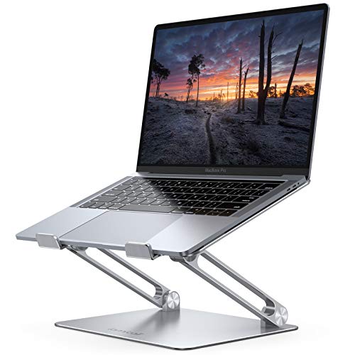 Lamicall Adjustable Laptop Stand, Portable Laptop Riser, Aluminum Laptop Stand for Desk Foldable, Ergonomic Computer Noteb...