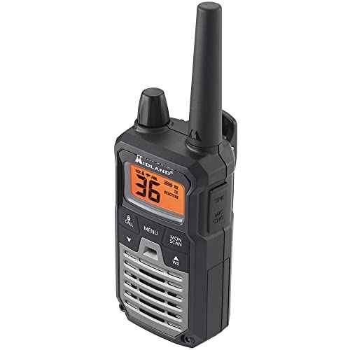 Midland T290VP4 High-Powered GMRS Two-Way Radios | Long-Range Communication with 36 Channels & 121 Privacy Codes | Durable, Water-Resistant Design for Outdoor Adventures