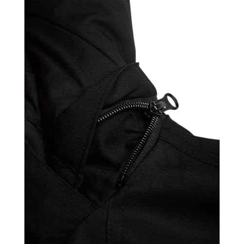 Spyder Boys Winter Ski Jacket - Insulated Soft Shell Water Resistant and Windproof Snowboard Winter Coat with Detachable Hood, Size 4, Black
