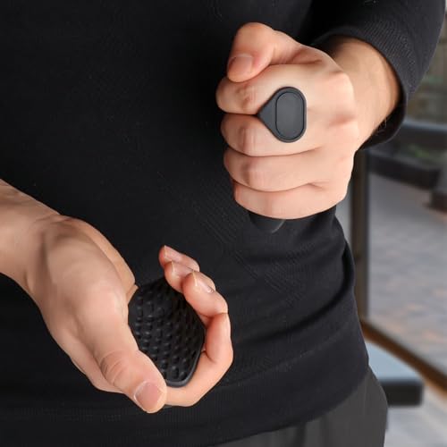 NiuMid Anti-Slip Workout Grips - Ergonomic Rubber Hand Protector Gloves for Weight Lifting, Pull-Ups, Gym Training and Exe...