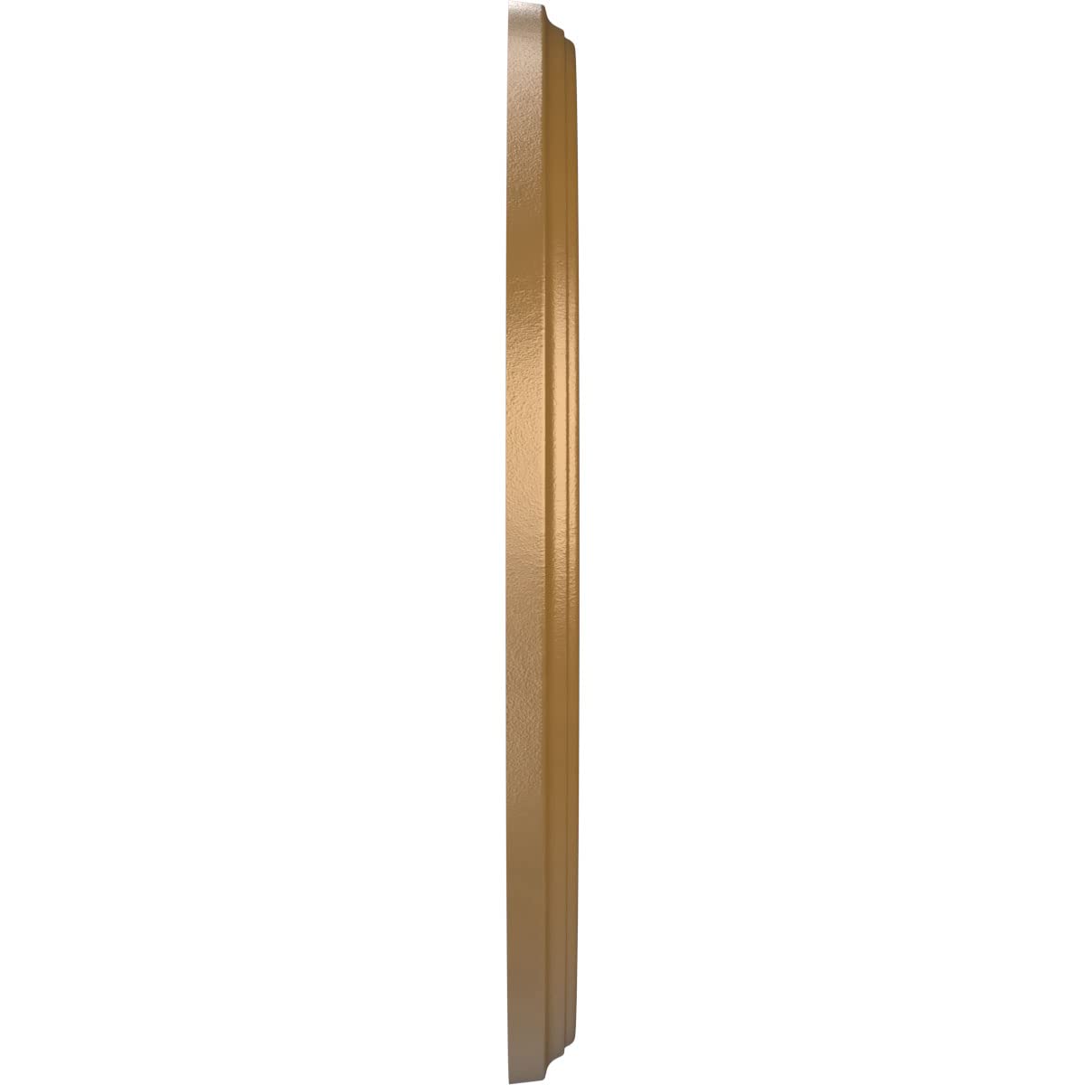 Ekena Millwork Cmp13Becgh Berkshire Thermoformed Pvc Ceiling Medallion (Fits Canopies Up To 5 3/4), 13Od X 3 1/2Id X 3/4P, Metal