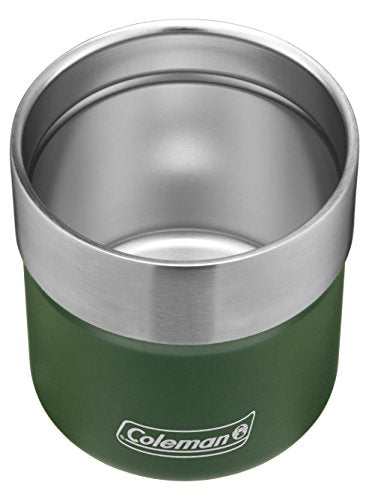 Coleman 13oz Vacuum-Insulated Stainless Steel Rocks Glass, Outdoor Cocktail Tumbler with Slidable Spout Cover, Keeps Ice C...