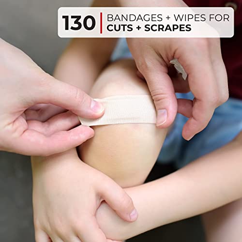 First Aid Kit – 291 Pieces of First Aid Supplies | Hospital Grade Medical Supplies for Emergency and Survival Situations |...