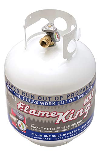 Flame King 20 lb Propane Tank Cylinder Bundle with Cover