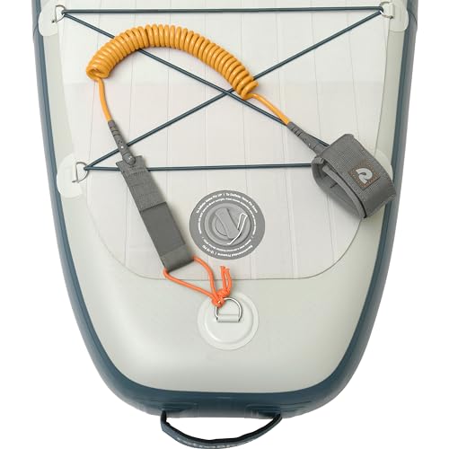 Retrospec Weekender 10' Paddle Board Safety Leash, Coiled for Stand Up Paddleboards