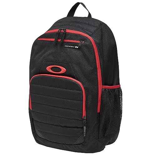 Oakley Enduro 25Lt 4.0 Backpack, Black/Red, One Size
