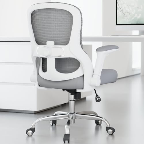 Veratric Ergonomic Office Chair: 400LBS Office Computer Desk Chair with High Back Mesh and Adjustable Lumbar Support Rolli...