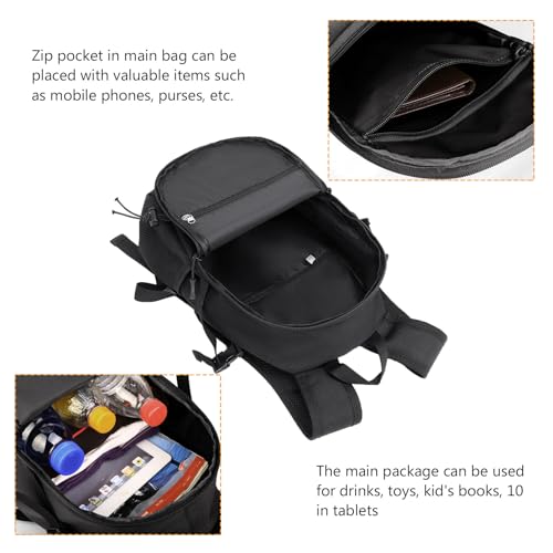 ArcEnCiel 10L/20L Mini X-Small Tactical Backpack MOLLE Daypack Gear Pack Camping Bag with Patch