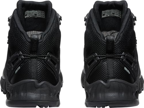 KEEN mens Nxis Evo Mid Height Waterproof Fast Packing