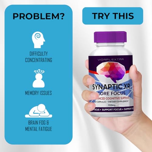 Synaptic XR - Synaptic XR Cognitive Capsules (2 Pack, 120 Capsules)