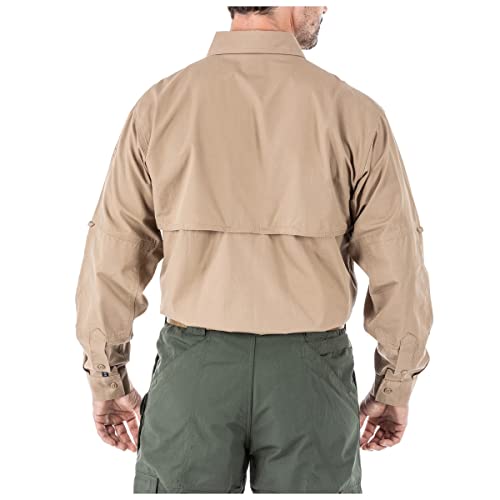 5.11 Tactical Long Sleeve Work Shirt, 100% Cotton Canvas, Style 72157