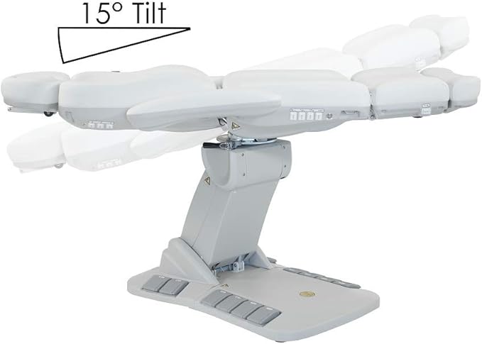 SKINACT Palma Electric Medical Spa Treatment Table (White)