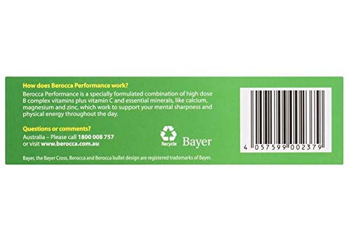 Berocca Performance Effervescent Tablets 60 Count Limited Edition Celebration Pack