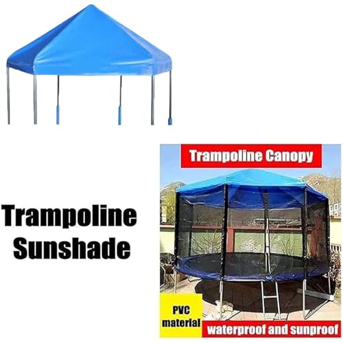 Trampoline Canopy Tent, Trampoline Shade Cover with Frame for 6ft, 8ft, 10ft, 12ft, 14ft, 16ft Trampolines Cover Top Acces...