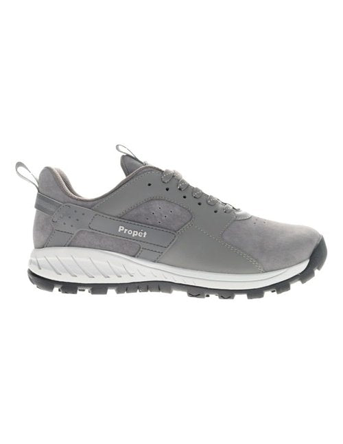 Propét Men's Visp Waterproof Shoe, Grey Suede 8.5 Medium US