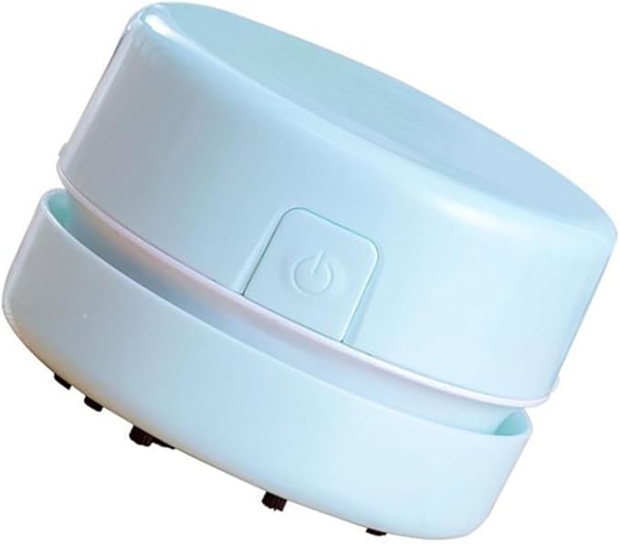 Desktop Vacuum Cleaner Mini Table Dust Diamond Paint Sweeper 8.5x6.3cm No Battery