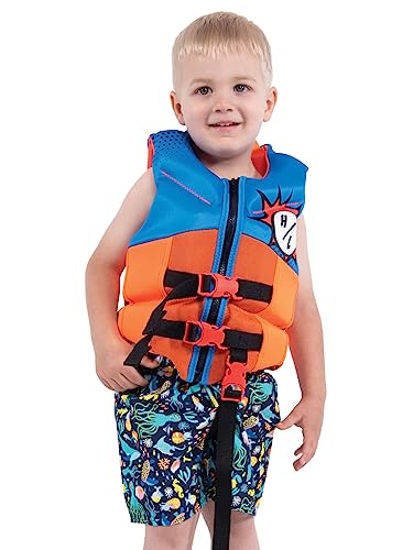 HyperLite Elite Infant/Toddler, Child & Youth Life Jackets – USCG Approved for Boating, Water Sports & Swimming