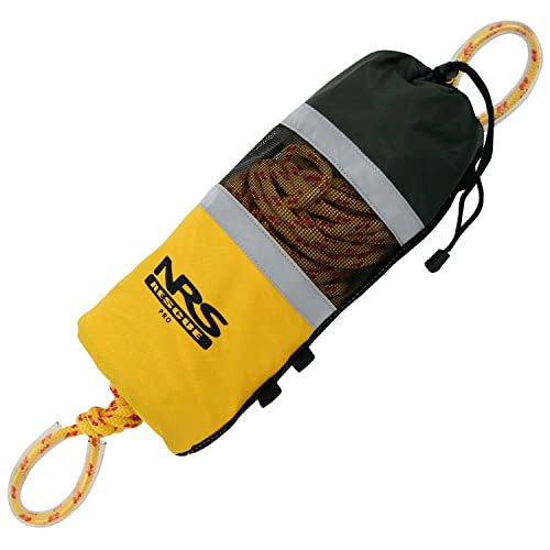NRS Pro Rescue Throw Rope-Yellow