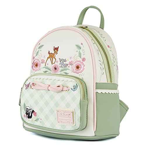 Loungefly Women's Bambi Springtime Gingham Mini Bkpk, Multi, One Size