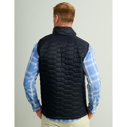 HUK - Men's Scale Vest, DWR Insulated Performance Fishing Vest