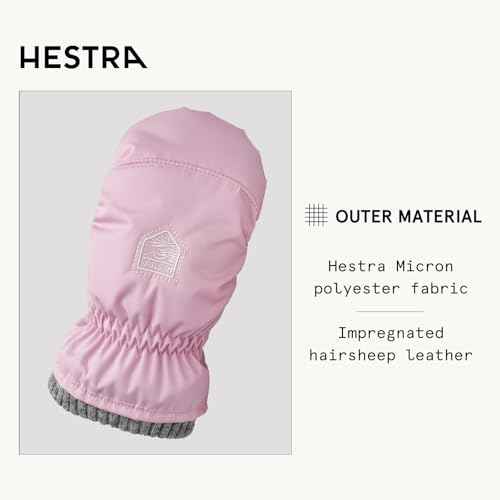 Hestra My First Mitt (Child 0-4yrs) I Waterproof, Insulated Winter Mittens for Babies & Toddlers for Snow or Cold Weather