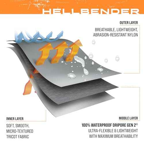 FROGG TOGGS Hellbender Breathable Waterproof Stockingfoot Fishing Chest Wader for Fishing