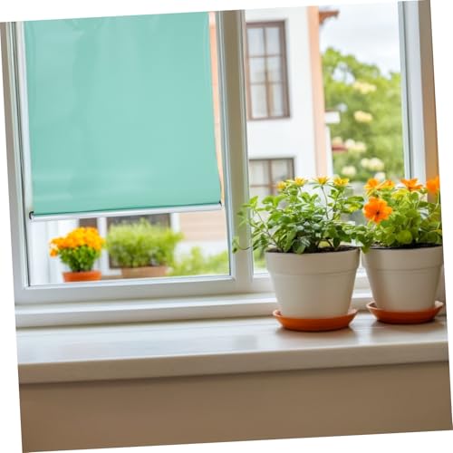POPETPOP Suction Cup Sun Shades Light Blocking Roller Blinds for Home Office Easy Install No Drill Efficient Heat Insulation Sunshade for Daytime Sleeping