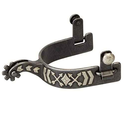 Weaver Leather Men's Spur with Arrow Crossing Design