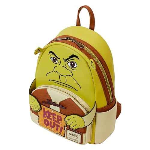 Loungefly Dreamworks Shrek Keep Out Cosplay Mini Backpack Backpacks Standard